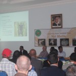 Farmer & MAF-SoL staff at the release of Noi Mutin in 2012