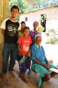 Domingos Mendonca and his family are happy to be producing Nakroma rice as contract growers for the Ministry of Agriculture and Fisheries