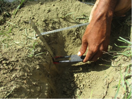 measuring soil moisture